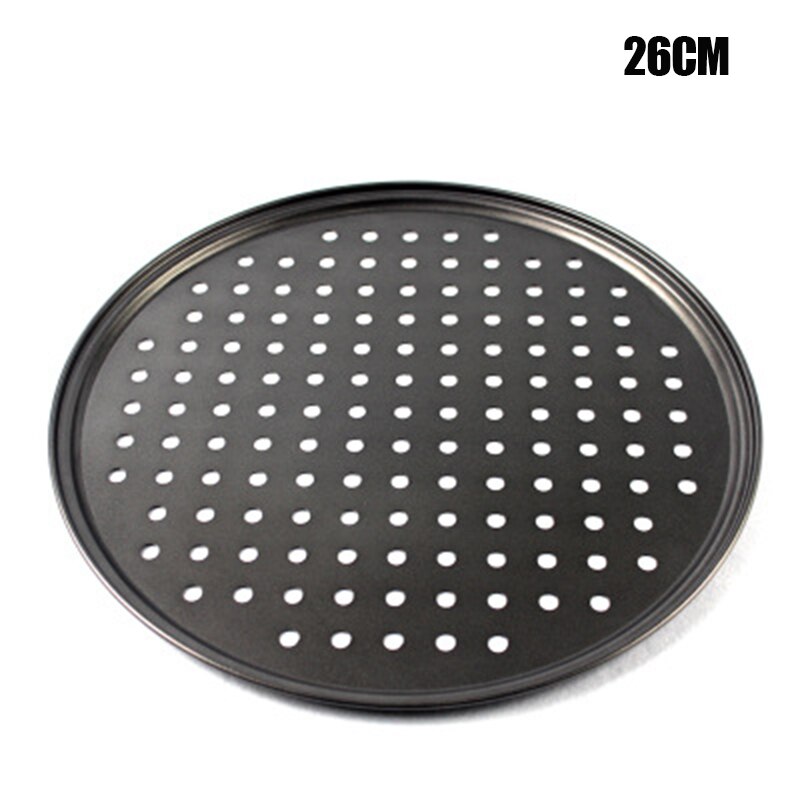 12 Stuks Pizza Pan Bulk Restaurant Aluminium Pizza Pan Set Ronde Pizza Pie Cake Plaat Roestvrij Pizza Pie Cake Tray voor Oven Bakken Thuis Keuken Restaurant Gemakkelijk schoon (30,5 cm