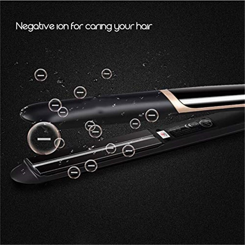2 In 1 Hair Straightener Curling Iron Flat Iron Hair Plates Straightening Styling Tool Smoothing Iron Hair Crimper