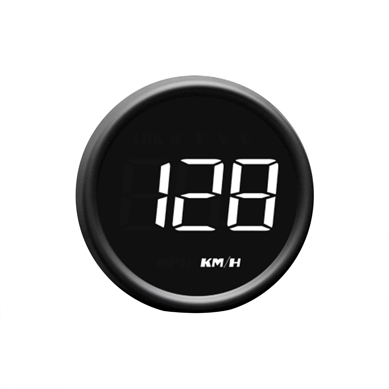 P8/P10/B1 Neue Multifunktions OBD2 + GPS Bordcomputer RPM Turbo Öldruck Wassertemperatur GPS Tachometer Kopf-hoch-Anzeige: Gelb