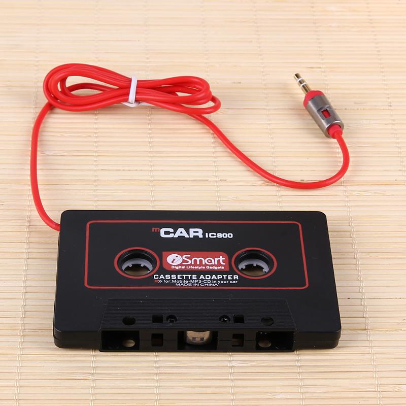 Cassette Aux Adapter 3.5mm Jack Plug Auto Cassette Cassette Mp3 Speler Converter Voor iPod iPhone MP3 AUX Kabel CD Speler