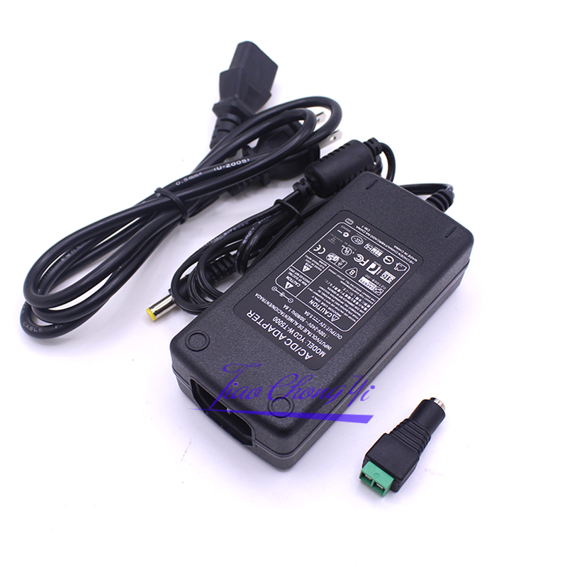 12V 5A 5 Ampere 60W DC EU/US UK AU Netzteil ADAPTER Transformator LED-Streifenlicht