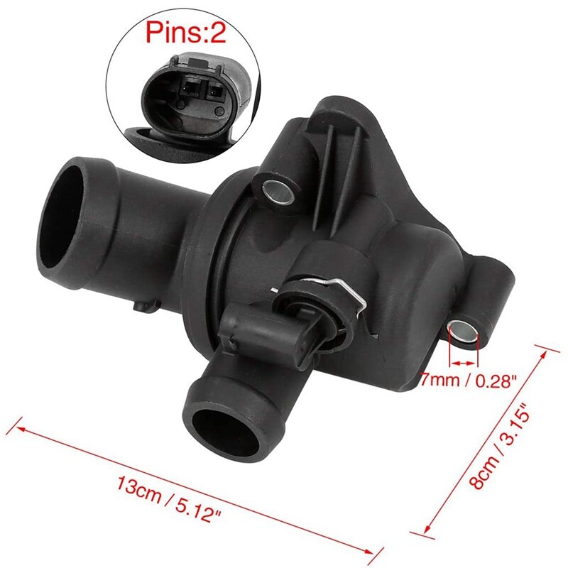 Kühlmittel Thermostat Passt für Mercedes W245 W169 FließTeufel 2662030475 2662030275 2662030675