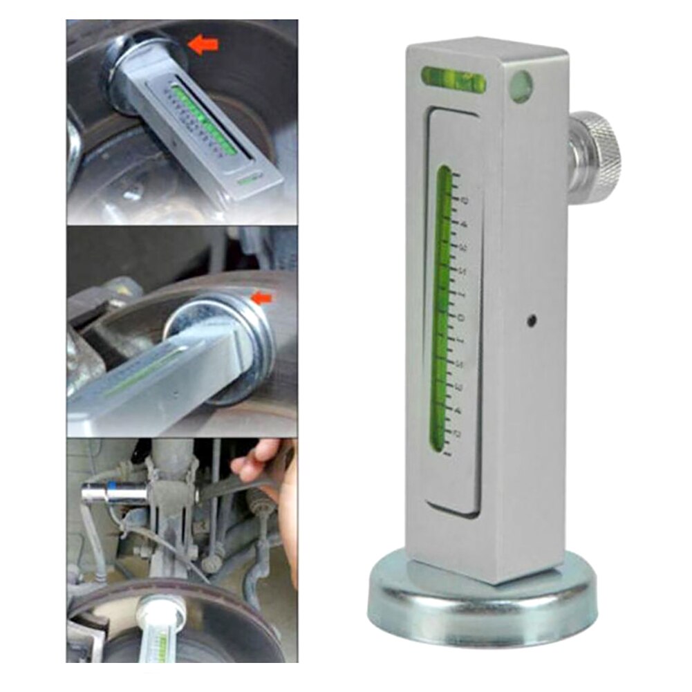 OBD2 Car Four Wheel Alignment Magnetic Level Gauge Level Gauge Camber Adjustment Aid Tool Magnet Positioning Tool