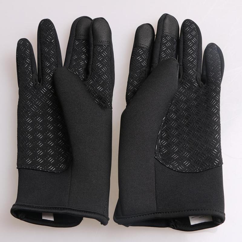 1 Paar Fiets Handschoenen Volledige Vinger Touchscreen Mannen Vrouwen Mtb Handschoenen Ademende Zomer Wanten Antislip Ski handschoenen