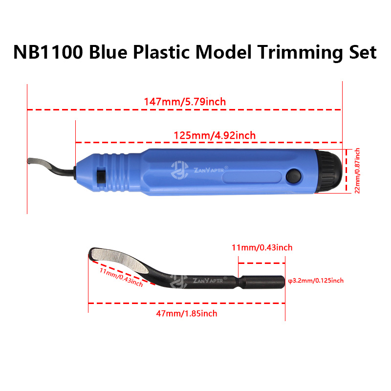 3D Model Grinding Tool Deburring Engraving Knife Kit Carving Tool DIY File Cutter Scraper Trimming Tool 3D Printer Parts