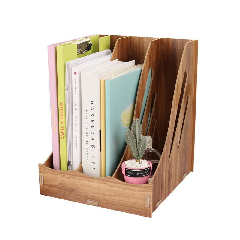 office accessories Document Tray Desktop Multifunction Storage Box File Holder Bookend Office Desk Organizer School Supplies