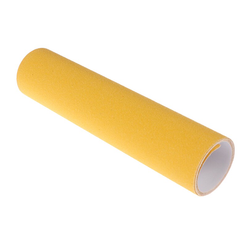 PVC Impermeabile Ponte di Skateboard Carta Vetrata Nastro della Presa Griptape di Pattinaggio di Scooter Sticker: Giallo