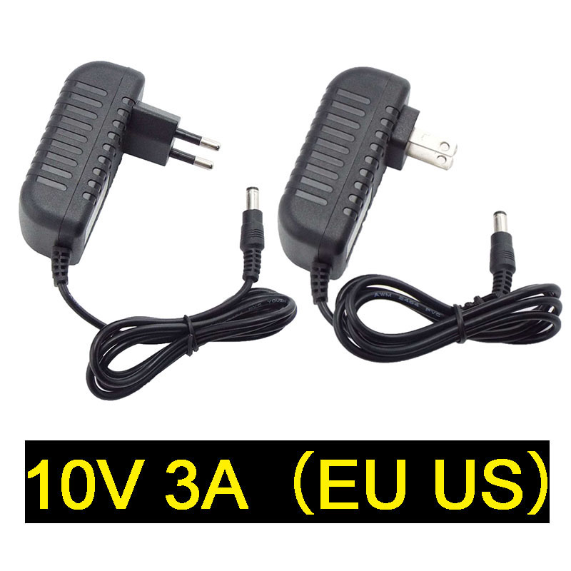10V 3A 3000ma Ac Naar Dc Power Adapter Supply Converter Charger Switchled Transformator Opladen Voor Cctv Camera Led Strip light Q