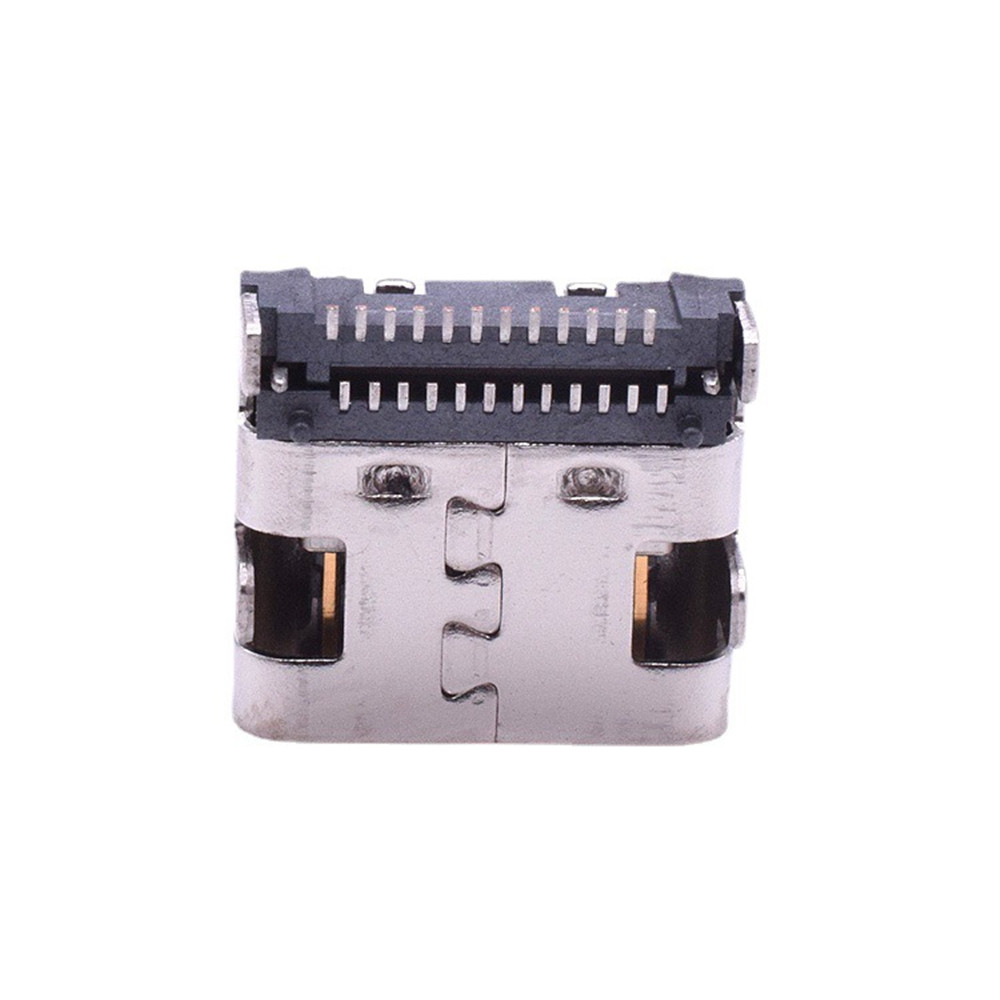 Enchufe hembra tipo C SMT para teléfono móvil, conector PCB de puerto de datos de carga, 10 piezas, 24 Pines, USB 3,1