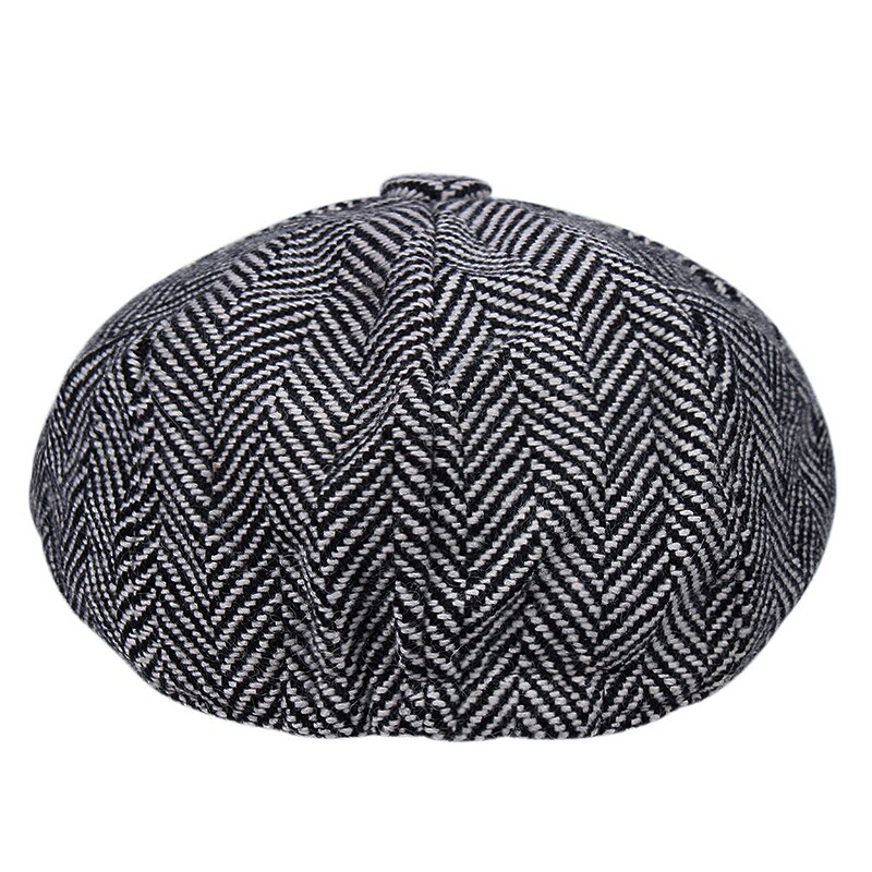 men's newsboy hat ivy driver driving cap flat top hat