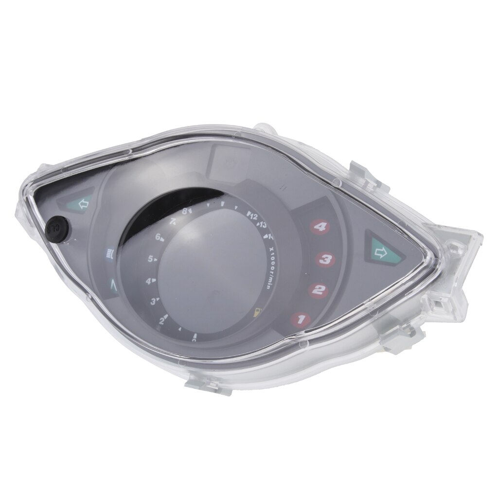 Motorfiets Digitale Motor Tach Urenteller Toerenteller Gauge Inductieve Display Voor Motorfiets Motor Marine Dc 12V Batterij