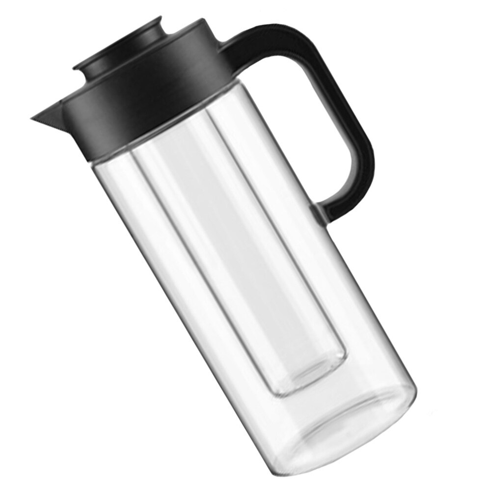 Stor vattenkanna glas vattenkanna tekanna handtag tekanna glas vattenkanna