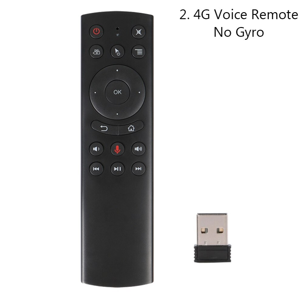 G20S 2.4G Mini Wireless Voice Remote Control Gyro Controller for PC Set-top Box: Voice Control