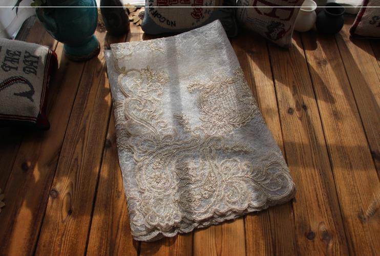 Europäischen-stil doppel Gittergewebe spitze bestickt seil quadrat tuch Baby foto dekoration kleine frische neugeborenen fotografie requisiten