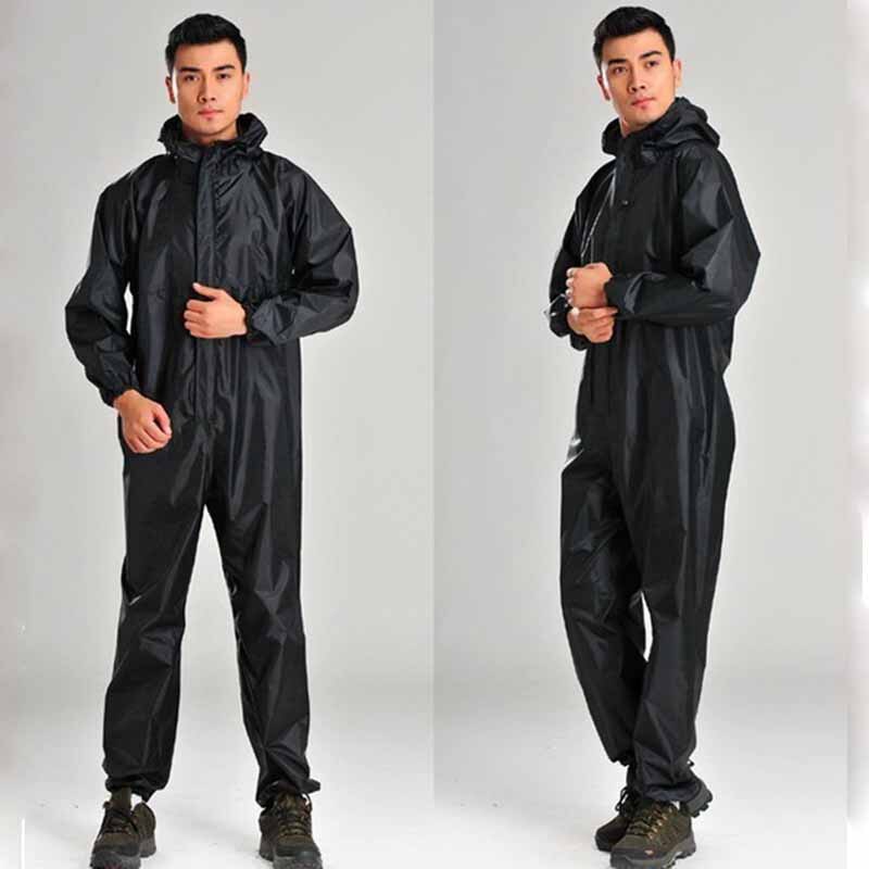 Motorcycle Rain Jacket Waterproof Raincoat Suits Men Fission Rain Suits Clothing Conjoined Raincoat Motocross Outdoor Overalls