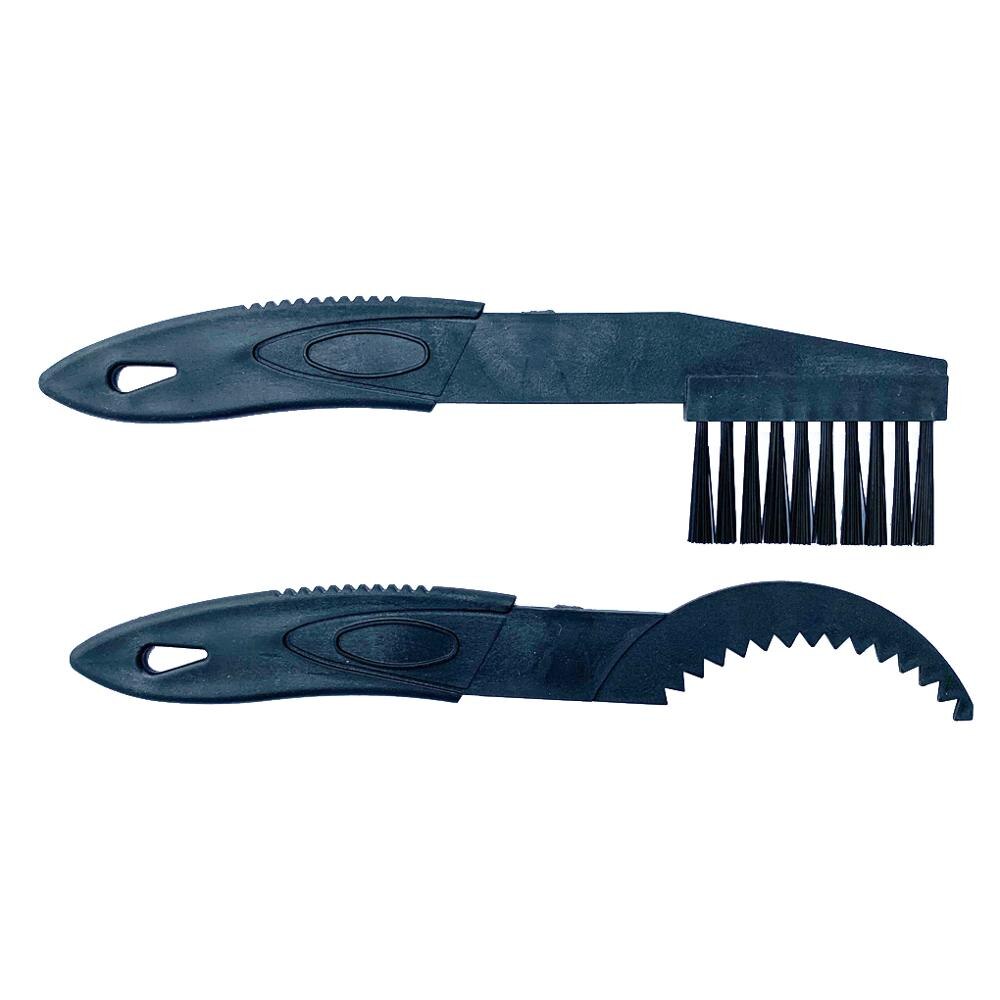 Portable Bicycle Chain Cleaner Cycling Cleaning Brushes MTB Road Bike Scrubber Quick Washing Kit Machine Set Maintenance Tools: Black Brush Only