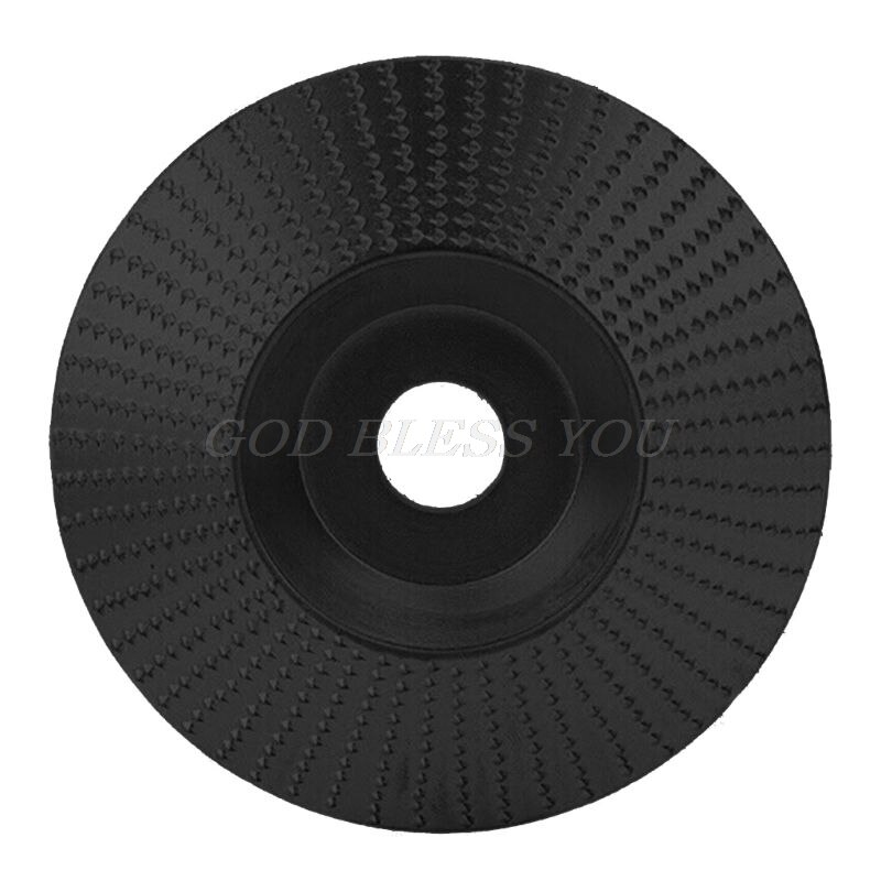 Woodworking Angle Grinder Disc Tool Grinding Wheel Carbide Wood Sanding Carving: Black Bevel