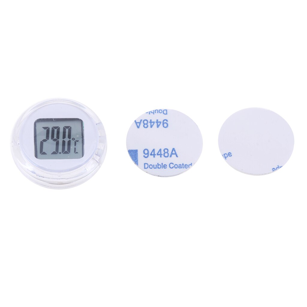 Jauge de température électronique | Pour moto, thermomètre électronique, Mini thermomètre numérique: WHITE