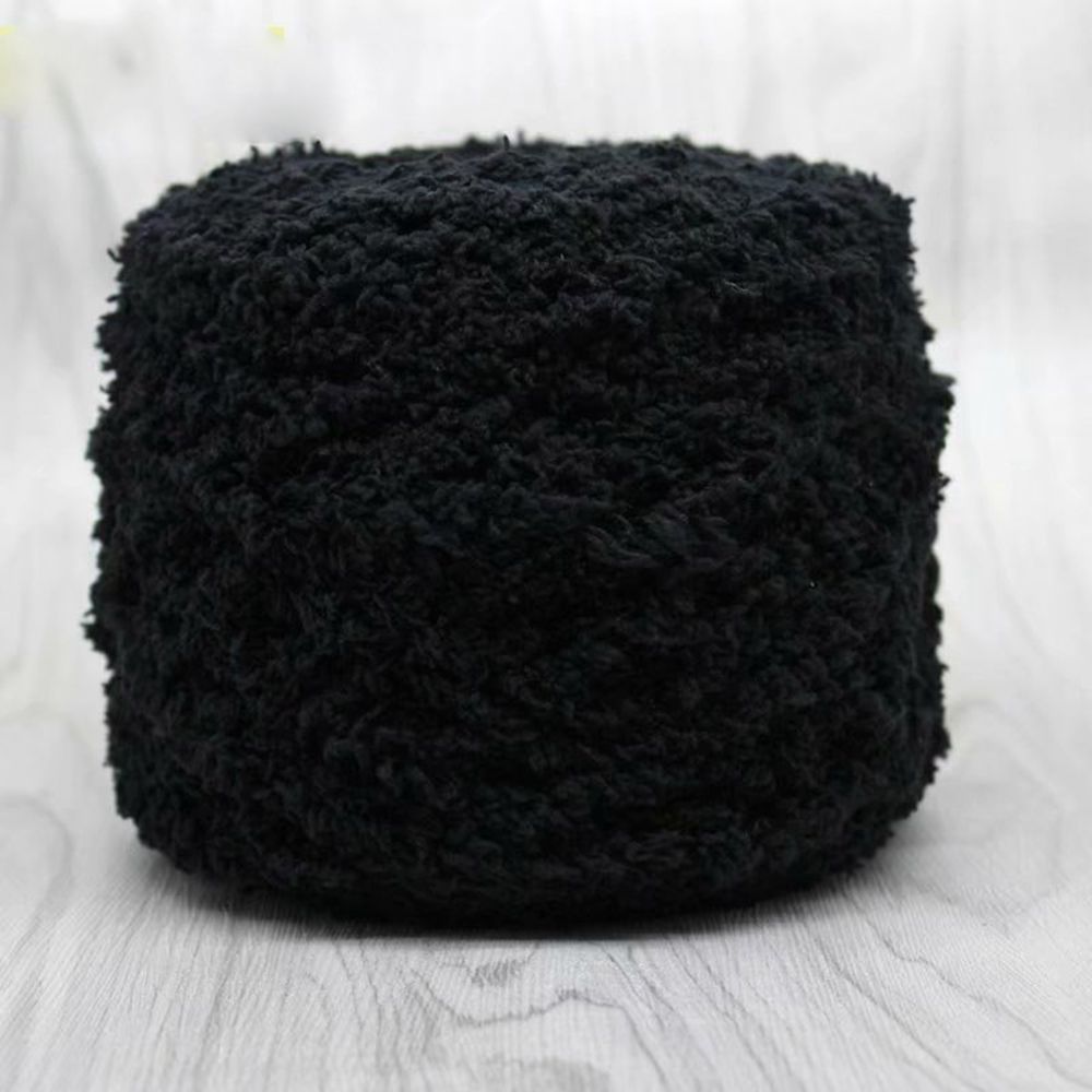 Household Products Hand Knitting Baby Hand-made Wool Crochet Coral Wool Yarn: black