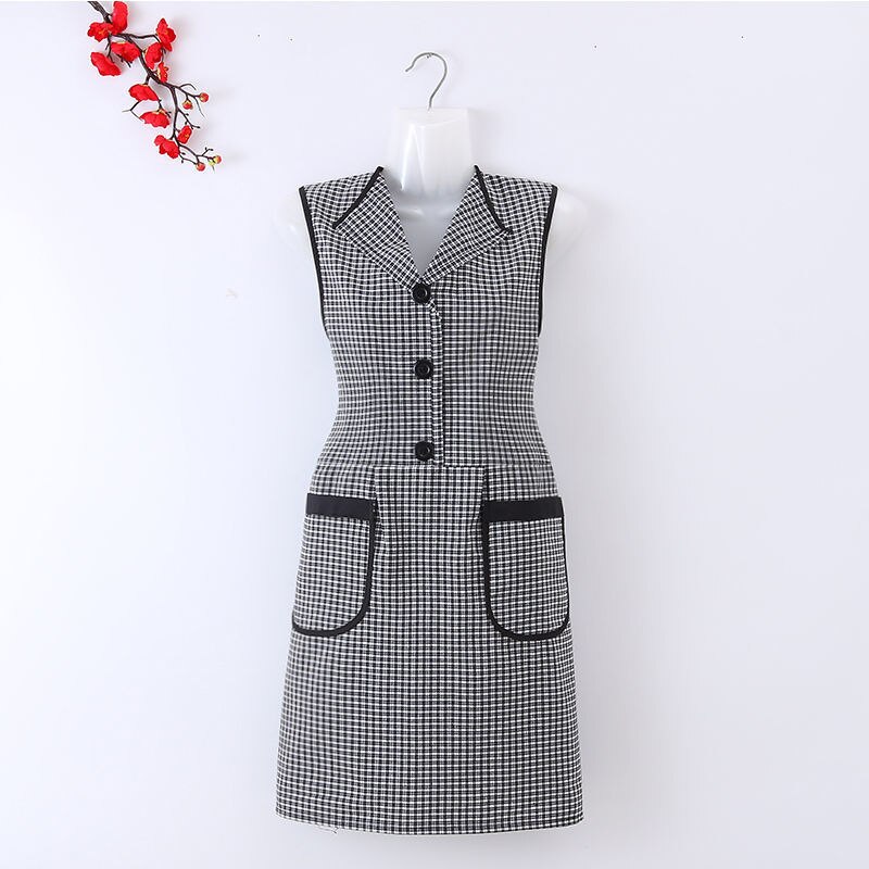 cooking kitchen apron male chef waiter cafe shop barbecue haircut apron bib kitchen accessories apron: Gray