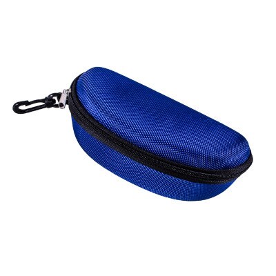 Rits Glazen Doos Draagbare Zonnebril Leesbril Carry Bag Eyewear Accessoires Draagbare Zonnebril Case: Blue