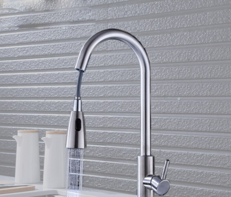 Kitchen Pull-out Faucet Simple Pull-out Faucet Simple Mixing Kitchen Faucet: Default Title