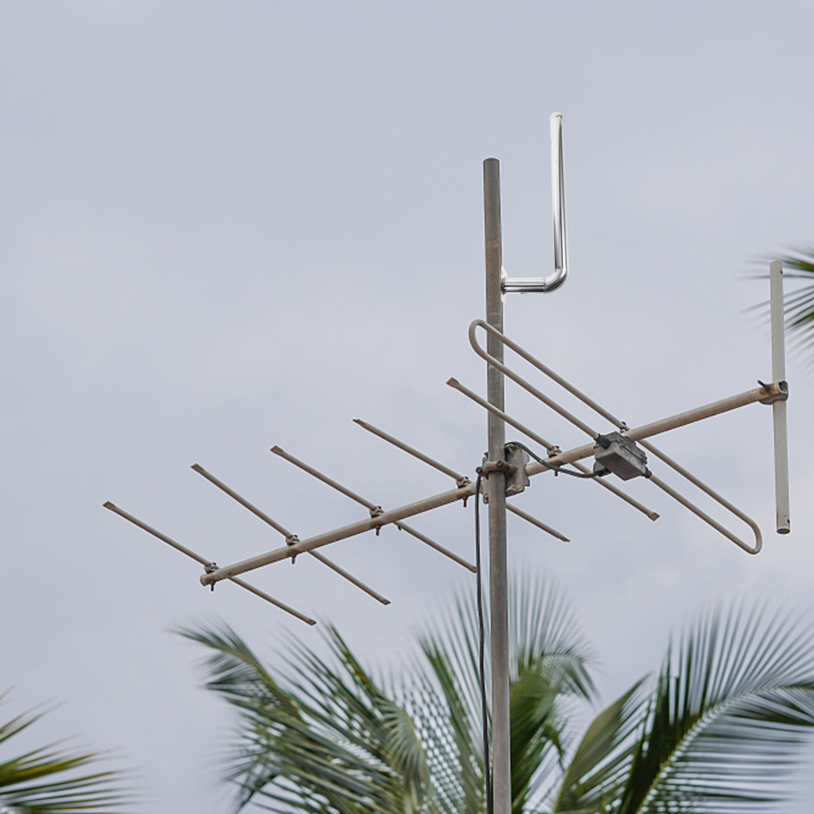 Beam Bracket Antenne Mount Weerstation Montagepaal voor metalen draadloze brug Roestvrij stalen accessoire