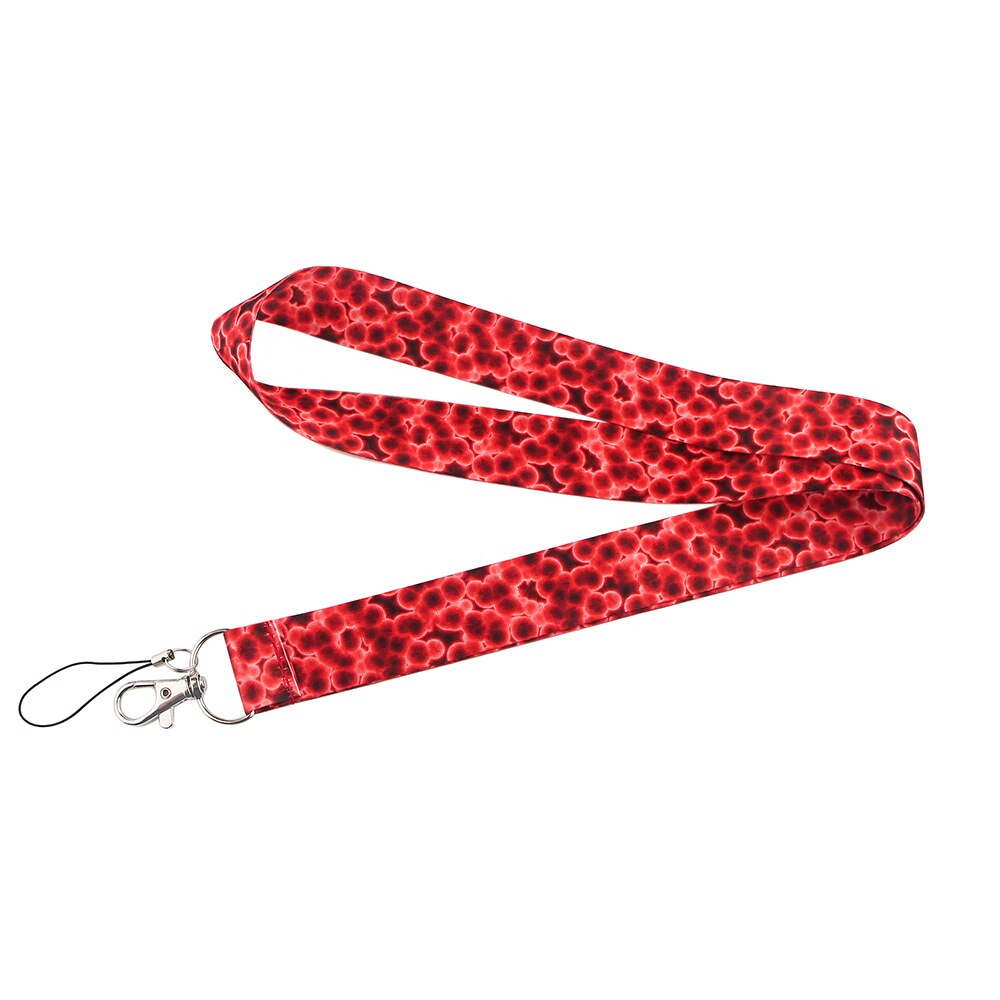 Longe de cou pour médecin et infirmière CB590, cordon de cou pour téléphone portable, porte-Badge de carte d&#39;identité USB, bricolage: 7