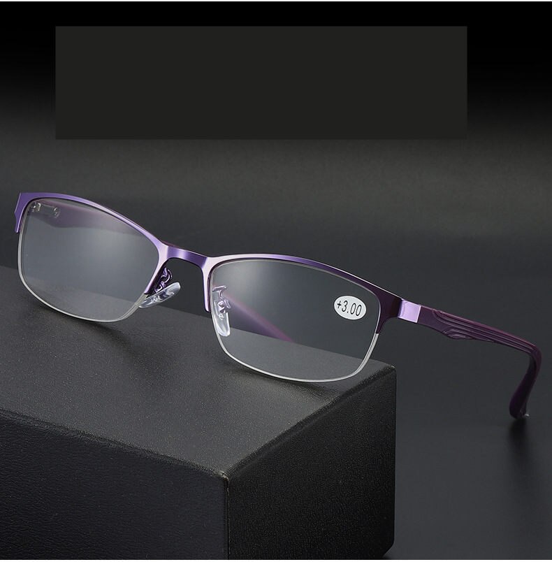 Vrouwenbril op sterkte anti-blauw licht veerscharnierbril  tr 90 leesbrillen +1.0+1.5+2.0+2.5+3.0+3.5+4.0