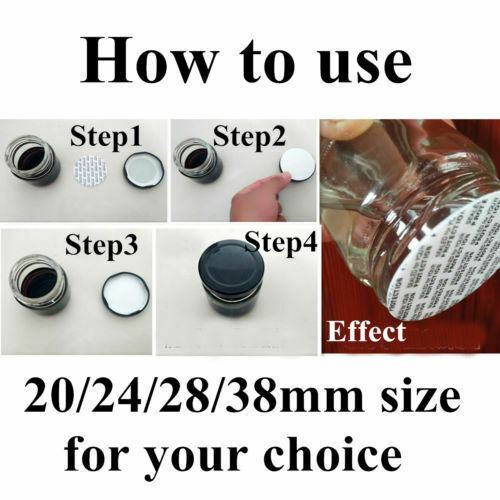 500 pièces auto-adhésif mousse presse joint capuchon doublures stockage Pot bouteille Pot mousse sécurité inviolable alimentaire joint joints Pad