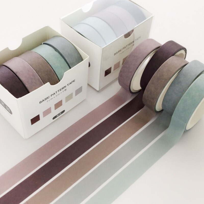 5 st/set washi tape galler maskeringstejp rosa brevpapper kawaii scrapbooking cinta adhesiva decorativa washitape papelaria: 11