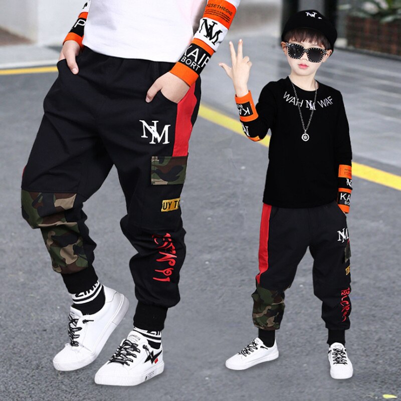Garçons Pantalon Camouflage Pantalon Pour Enfants Pantalons Pour Bébé Printemps Décontracté Enfants Garçon Pantalon Camouflage Pantalon 6 8 10 12 14 Ans