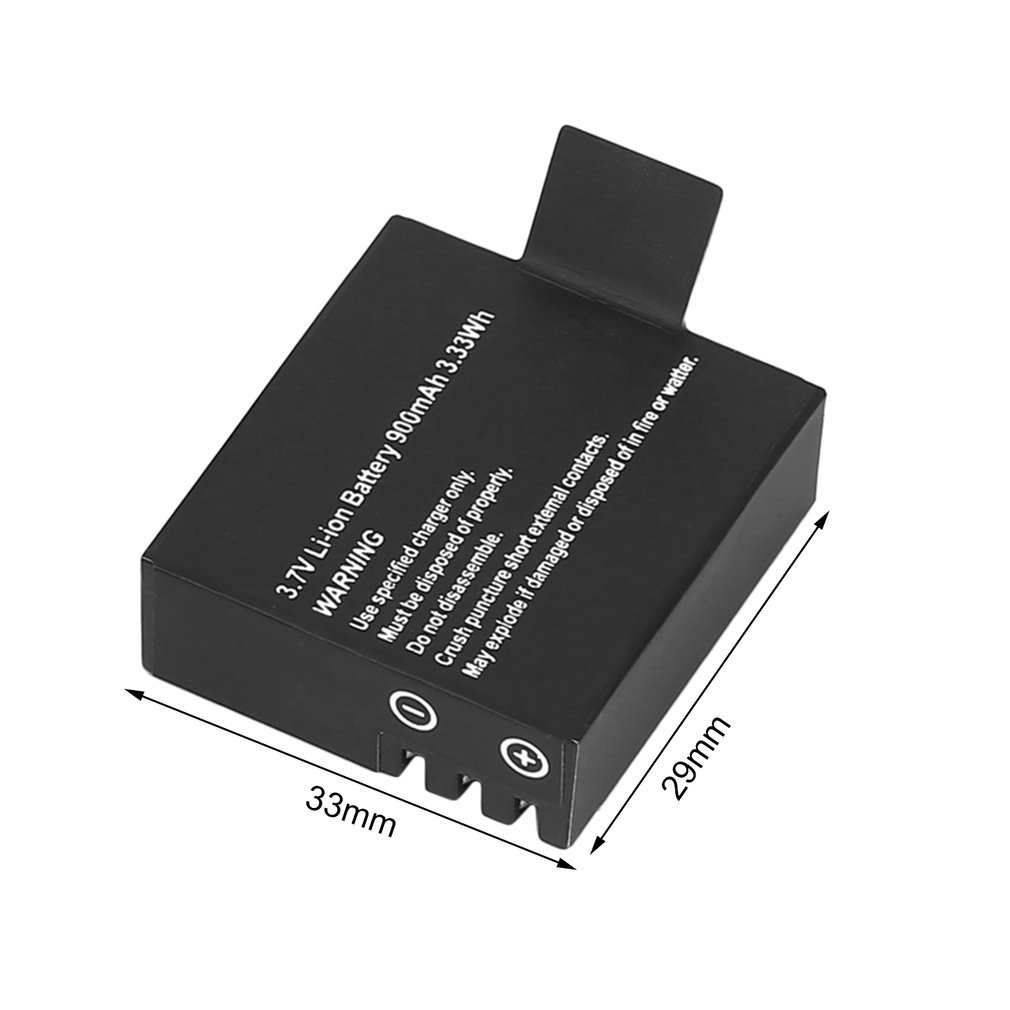 3.7v st 900 mah usb dubbelladdare med 2 st batterier för  sj4000/sj5000/sj6000/sj5000+/sj4000+/sj5000x.m10/m10+  tillbehör