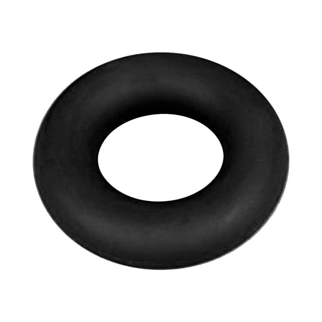 #H35 silicone Hand Grip finger pow Trainer solid rubber Ring Hand Expander fingers gripper powerball hand exerciser grip: Black