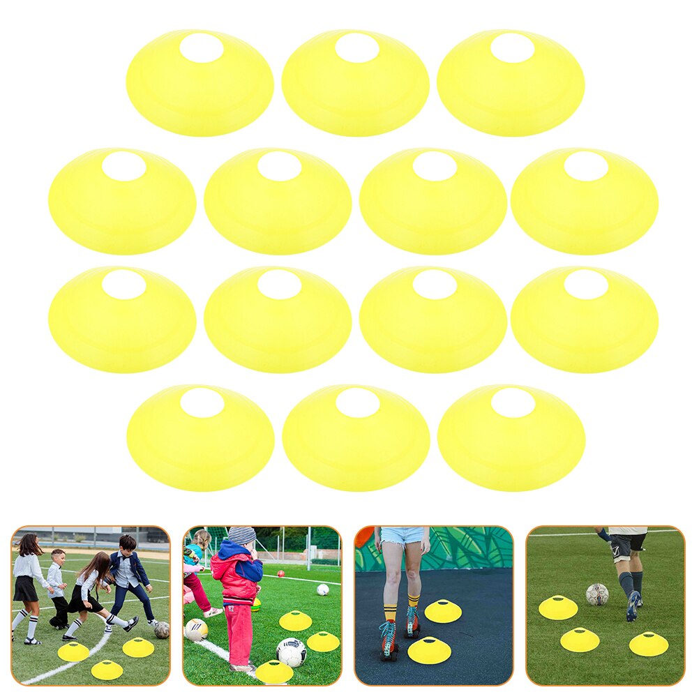 20 pcs football training discs for outdoor football training marker obstacles
