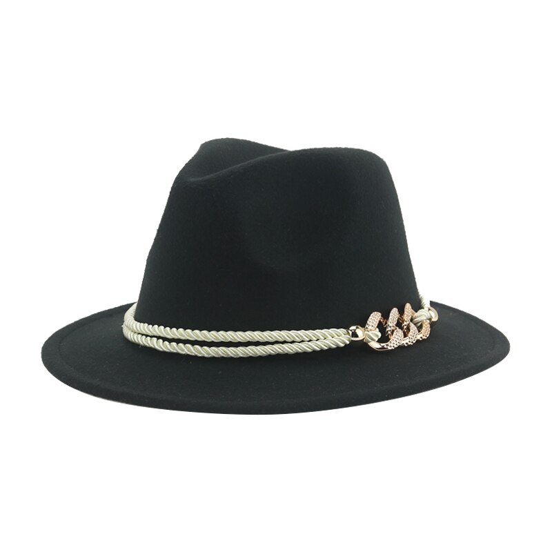 chapeau femme bonnet casquette chapeau homme Chapeau Fedoras pour filles et garçons, taille 52cm, 54cm, couleur unie, petites casquettes Jazz Panama, ceinture, robe formelle d'extérieur,