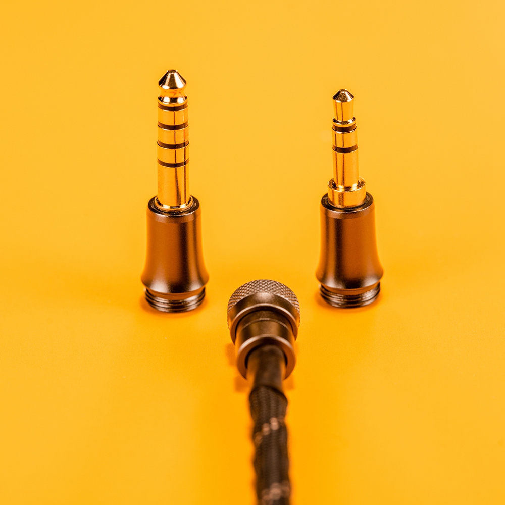 DUNU Lyre Mini Cabo de fone de ouvido OCC de alta pureza de 240 fios com Q-Lock Mini para Dunu Davinci