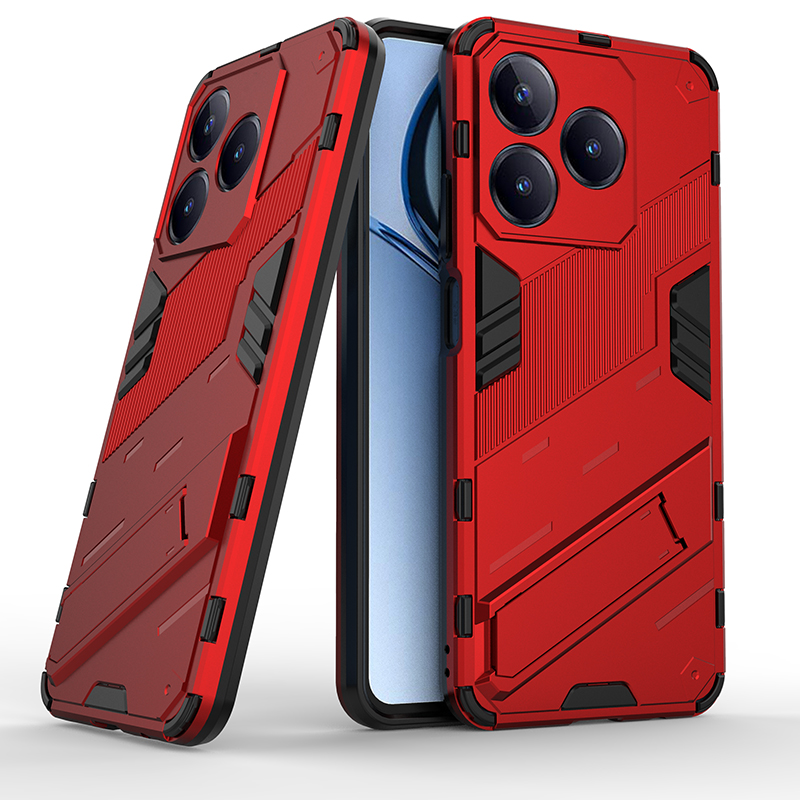 Shockproof Case For Realme C51 C53 C55 C61 C63 C65 C67 Note 50 4G Bumper Armor Back Holder Phone Cover for OPPO A79 5G Fundas: Neoprene / black