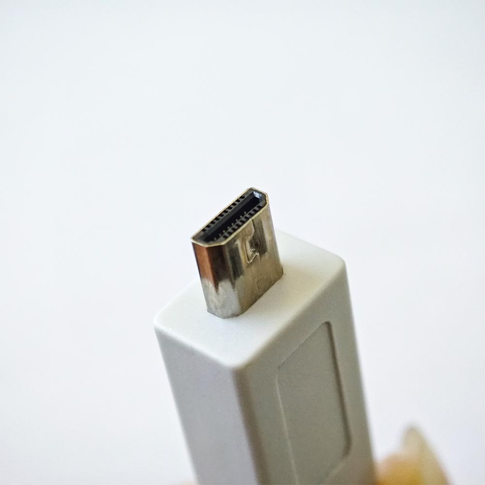 Cable HDMI para monitor LS27C900PAKXKR S27C902PAC S32BM801UC S32BM801UU S32BM801UE Mini Premium de alta velocidad/HEC LS32BM801UUXEN: Blanco