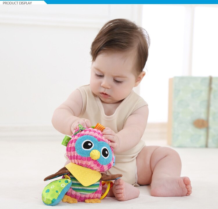 Authorized Authentic SOZZY 7 Designs Multi Function Baby Rattle Bell Infant Baby Crib Stroller Hanging Toy