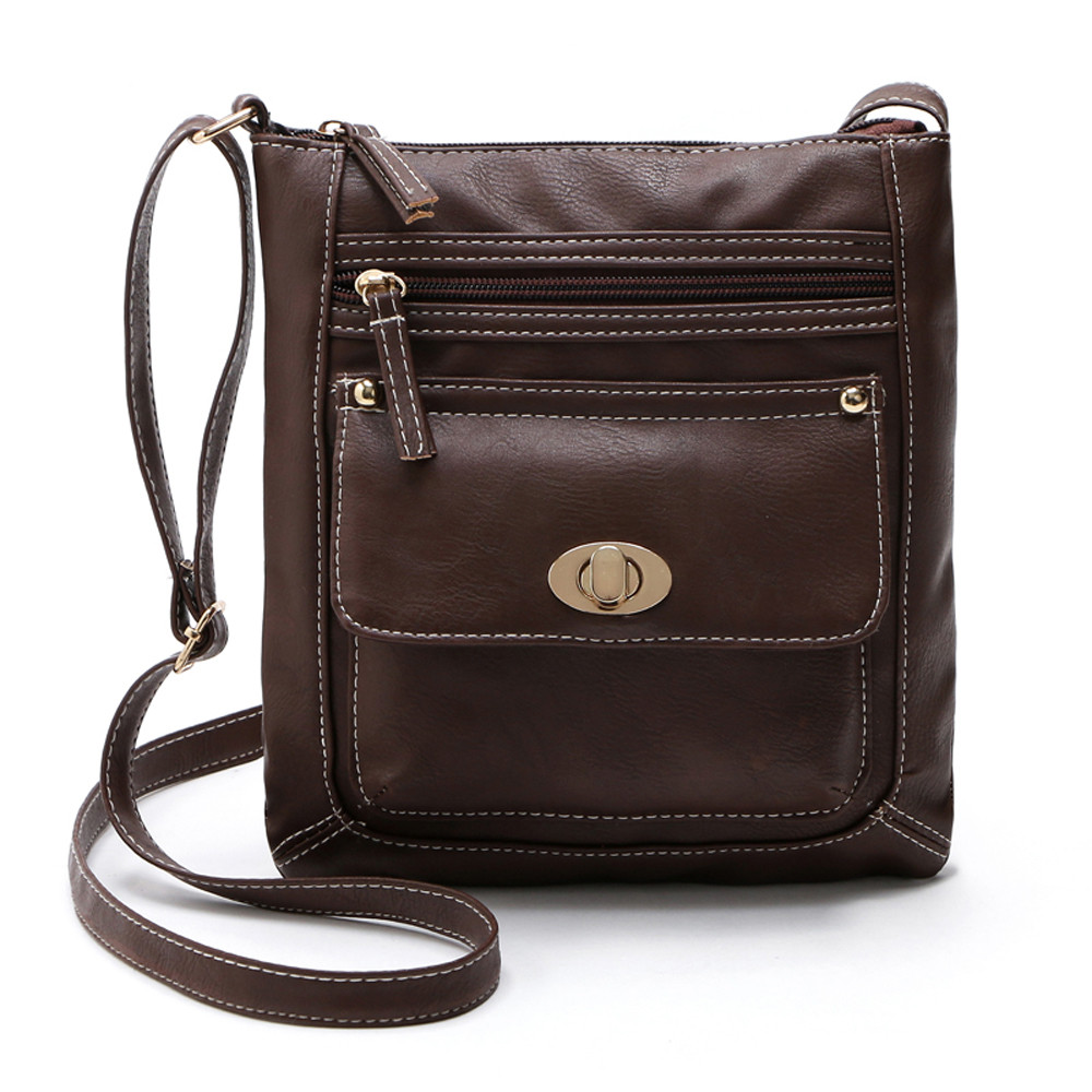 Luxe Emmer Zakken Kleine Keten Handtassen Elegante Crossbody Vrouwen Lederen Schoudertas Frankrijk Stijl Cross Body Bag #20: Coffee 