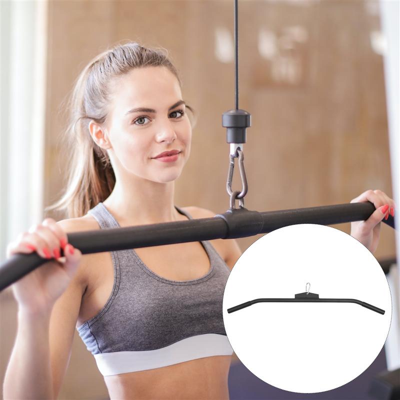 1 Set Pull Down Bar Pull Down Biceps Bar Staal Biceps Pull Bar Fitnessapparatuur