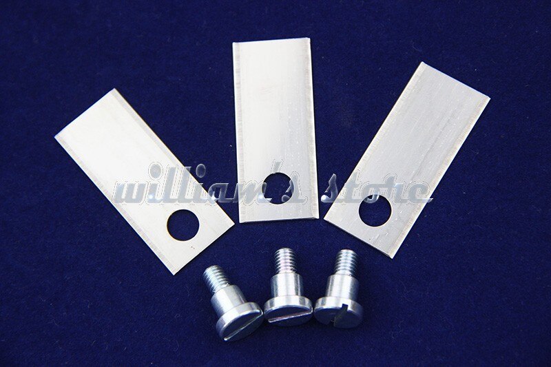 36PCS Auto Mower Blades for Bigmow Replacement Blades Robot Mower Blade L42*W17.5*T0.6mm
