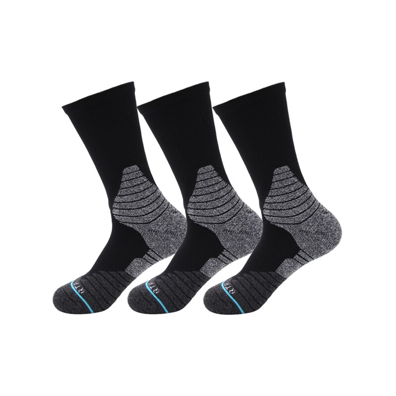 3 Pairs Mens and Women Athletic Basketball Socks Outdoor Running Cycling Sports Socks Compression Socks: AD041