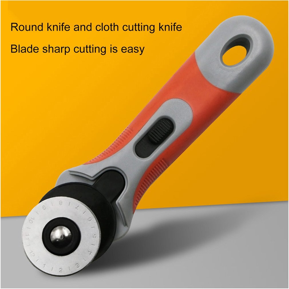 45mm Rotary Cutter Set Blades Fabric Circular Quilting Cutting Patchwork Leathercraft Sewing Tool Quilter Leather Cutter