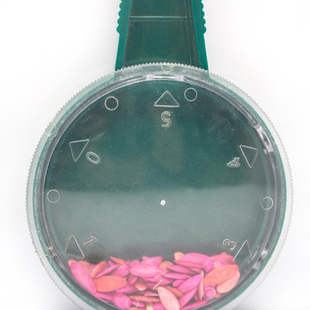 Seed Seeder Gardening Tool 5 Levels Adjustable for Seeds of All Sizes Garden Supplies Sowing Accessories Garden Plant Supplies