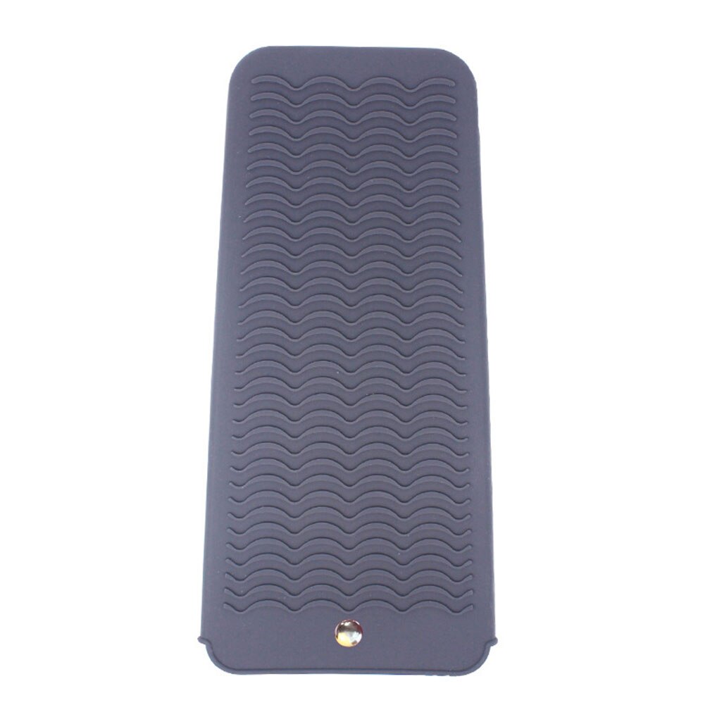 Grote siliconen mat, antislip tafelonderlegger, hittebestendige anti-aanbakmat, siliconen onderlegger, anti-aanbakmat, tafelmat, werkmat, baliemat (zwart, 40 x 30 cm