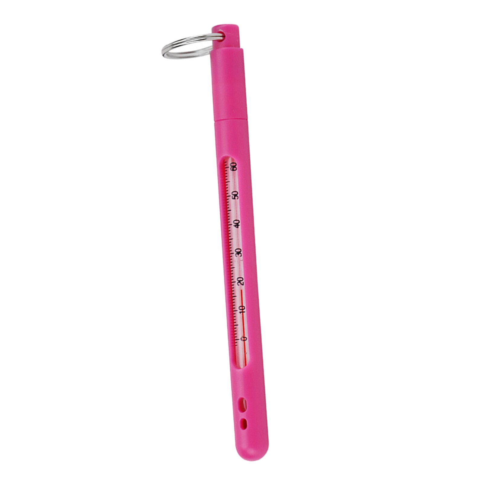 Aquarium Thermometer Submersible Glass Fish Tank Thermometer Accessories for Pool Lake Water Temperature Measuring Waterproof: Pink