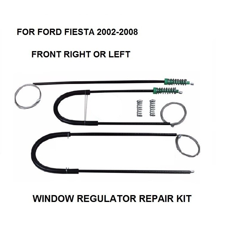 Auto Elektrische Raam Kit Voor Ford Fiesta Elektrische Raam Regulator Reparatie Kit Linker Of Rechter 2/3 N/S 2002