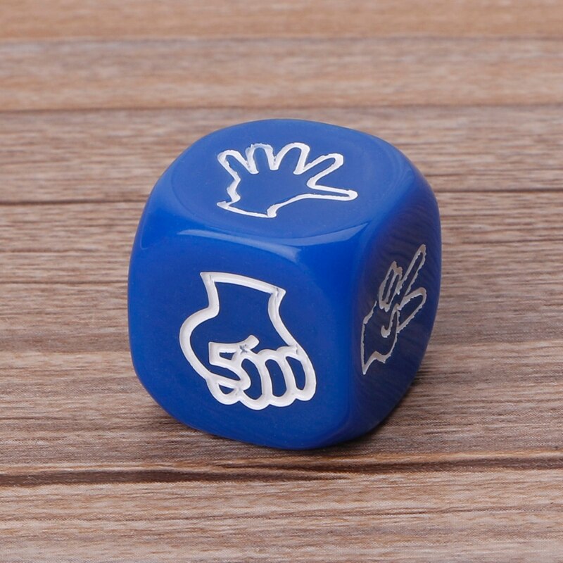 Drinking Game Dice Rock Paper Scissors Finger-guessing Gambling 6-Side 20mm Toys